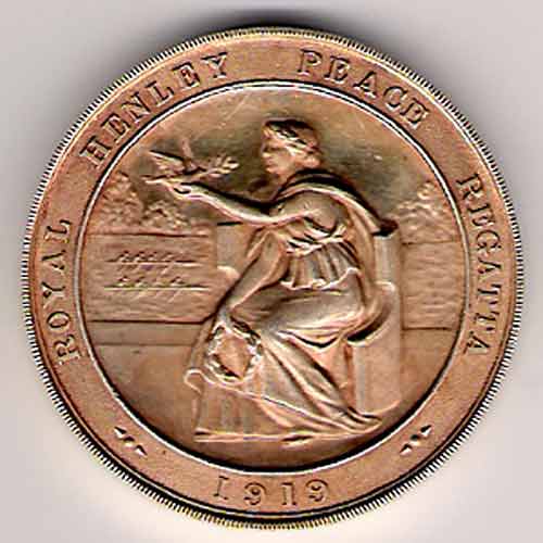 Royal Henley Peace Regatta medal