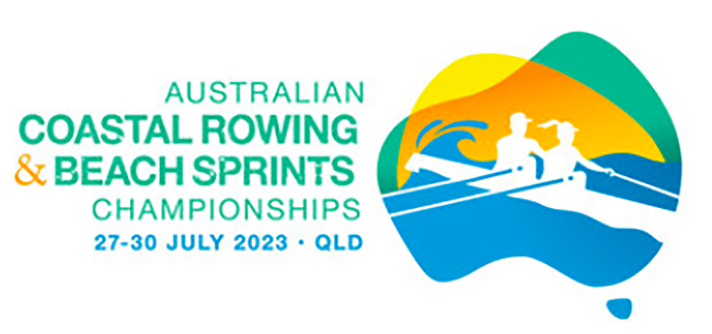 2023 Australian Coastal Rowing and Beach Sprint Championships logo