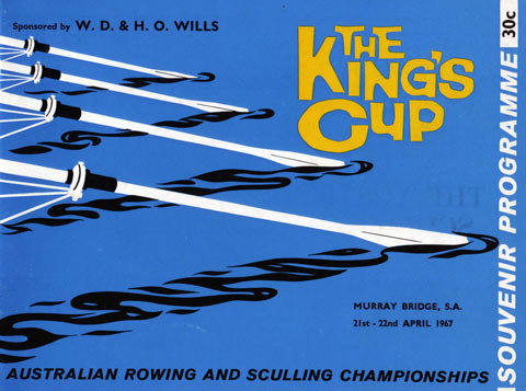 1967 Australian National Rowing Championships program cover