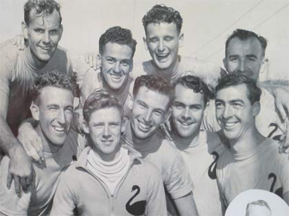 1955 Winning WA King's Cup crew