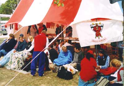 The Mercantile Tent at Regattas