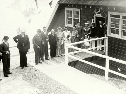 opening of the Memorial Boathouse