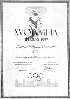 Olympic Games Diploma