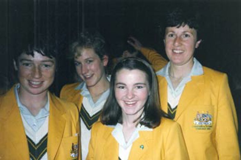 1986 Part of womens team
