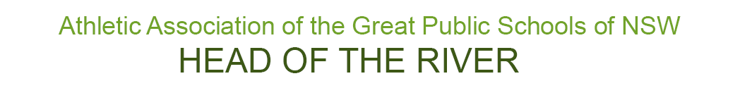 Athletic Association of the Great Public Schools of NSW head of the river rowing regatta