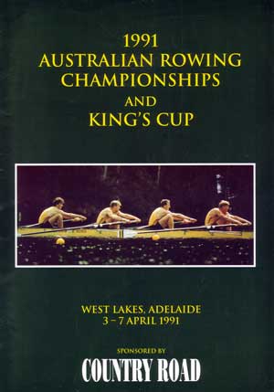 1991 National Championships program cover