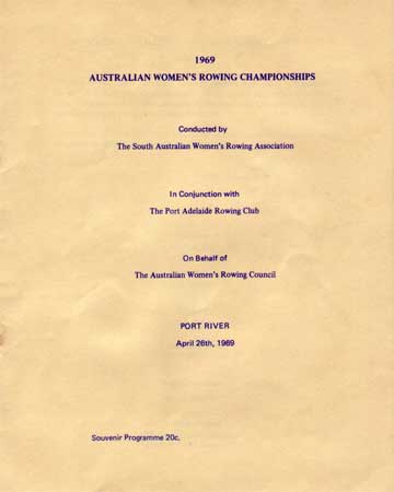 1969 programme cover