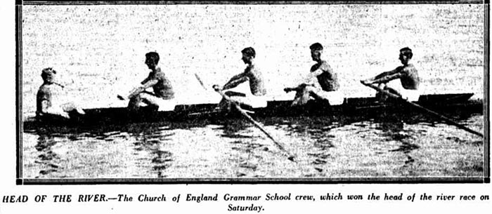 Church of England Grammar School Crew