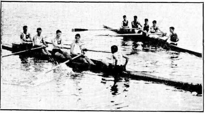 Church of England Grammar School and Southport School second crews