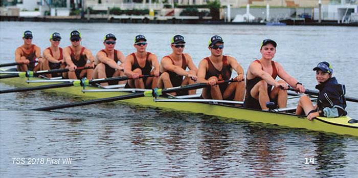 2018 The Southport School First VIII