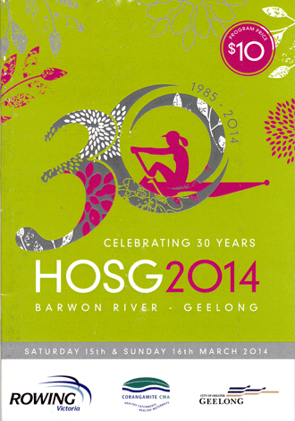 2014 HOSG Program Cover