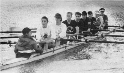 1990 Women's Eight Training in Canberra