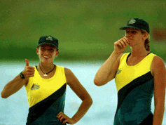 1995 Women's Junior Pair gold medallists
