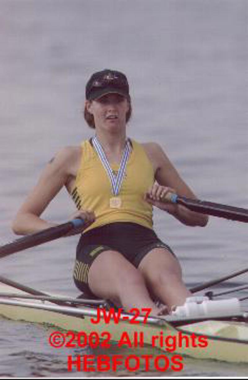 2002 Women's Junior Scull Hally Hames c
