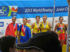 2013 WJ2 Medallists on Podium 2