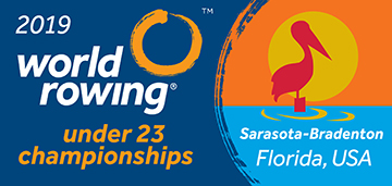 2019 Sarasota-Bradenton World Under 23 Championships logo